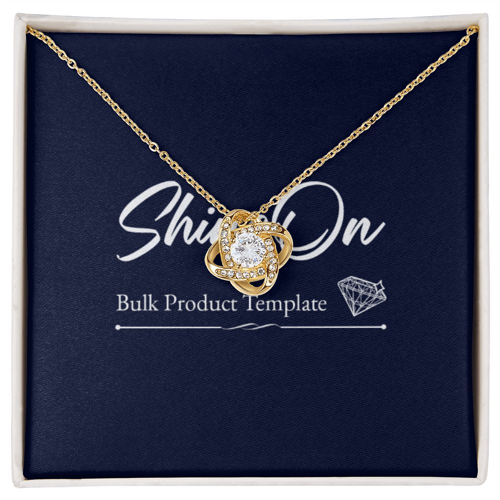 LOVE KNOT NECKLACE GIFT SET