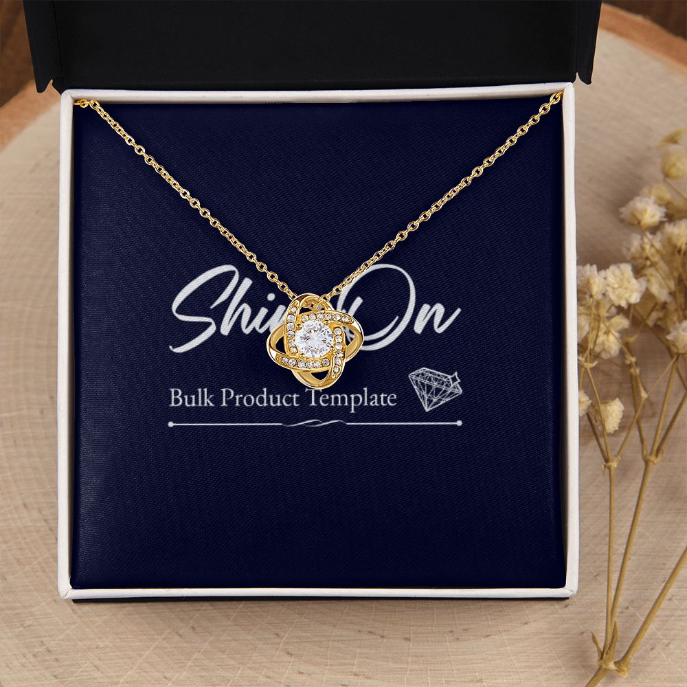 LOVE KNOT NECKLACE GIFT SET