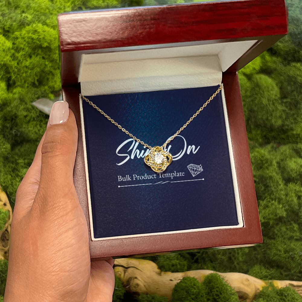 LOVE KNOT NECKLACE GIFT SET