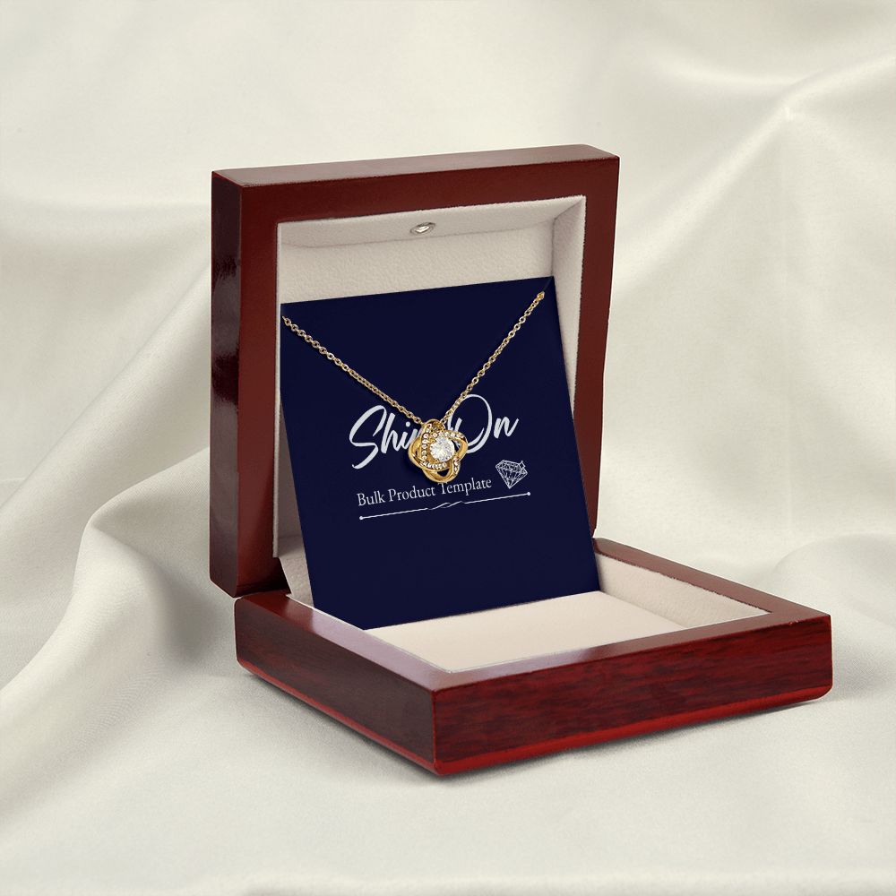 LOVE KNOT NECKLACE GIFT SET