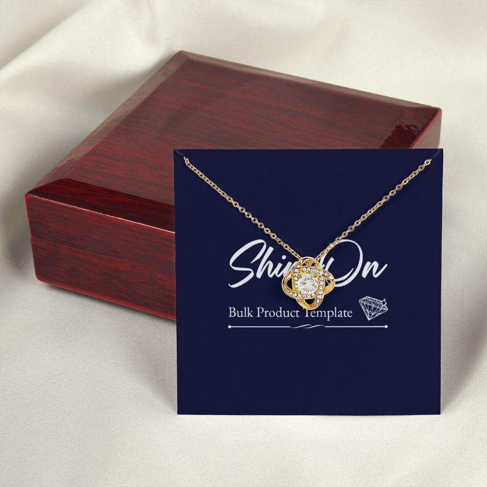 LOVE KNOT NECKLACE GIFT SET