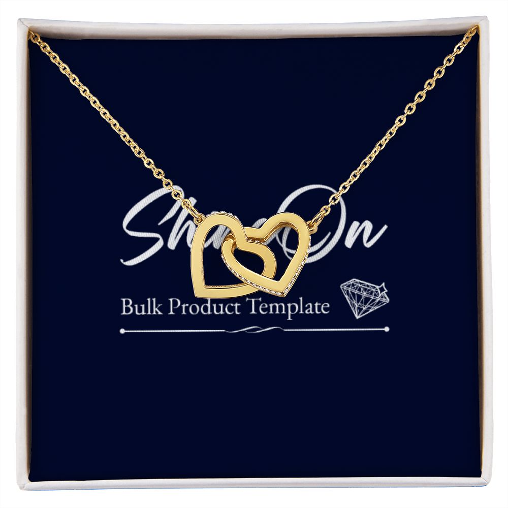 INTERLOCKING HEARTS NECKLACE GIFT SET