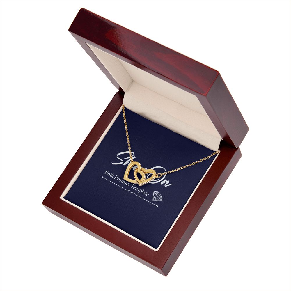 INTERLOCKING HEARTS NECKLACE GIFT SET