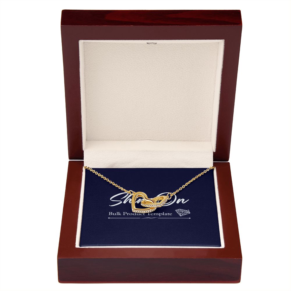 INTERLOCKING HEARTS NECKLACE GIFT SET