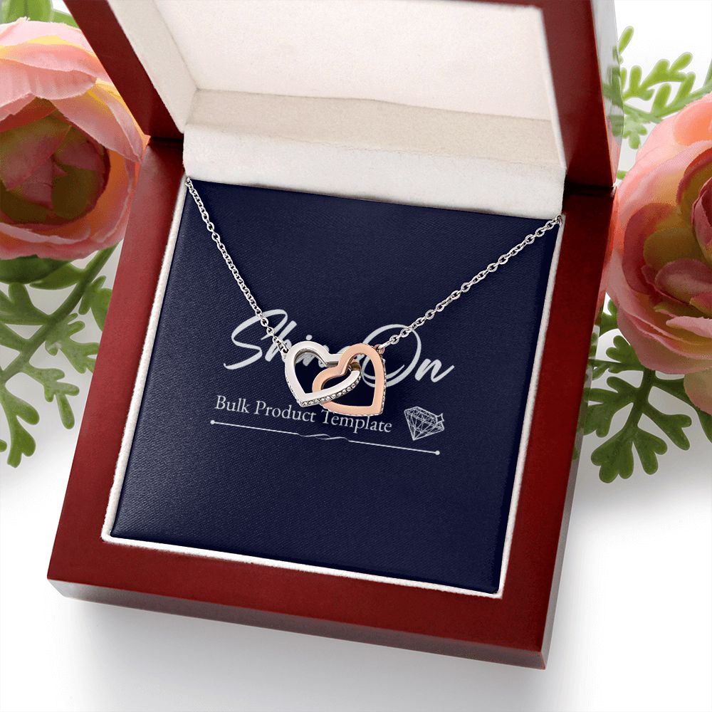 INTERLOCKING HEARTS NECKLACE GIFT SET