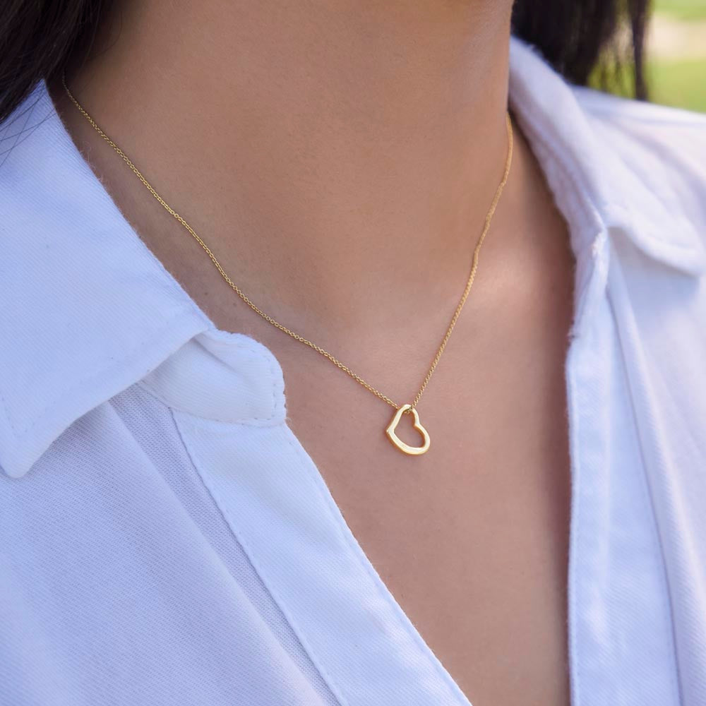My Forever - Delicate Heart Necklace 2