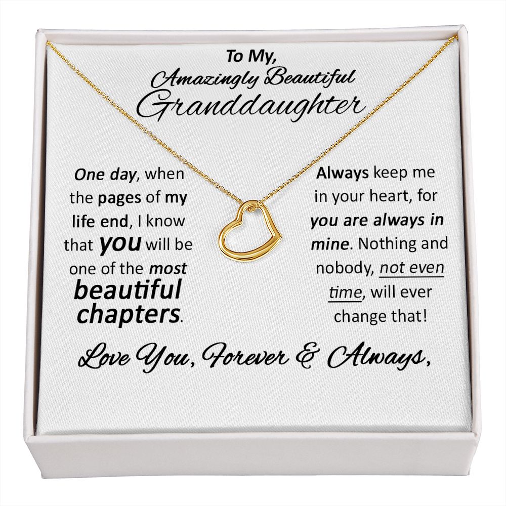 Granddaughter - Keep Me In Your Heart