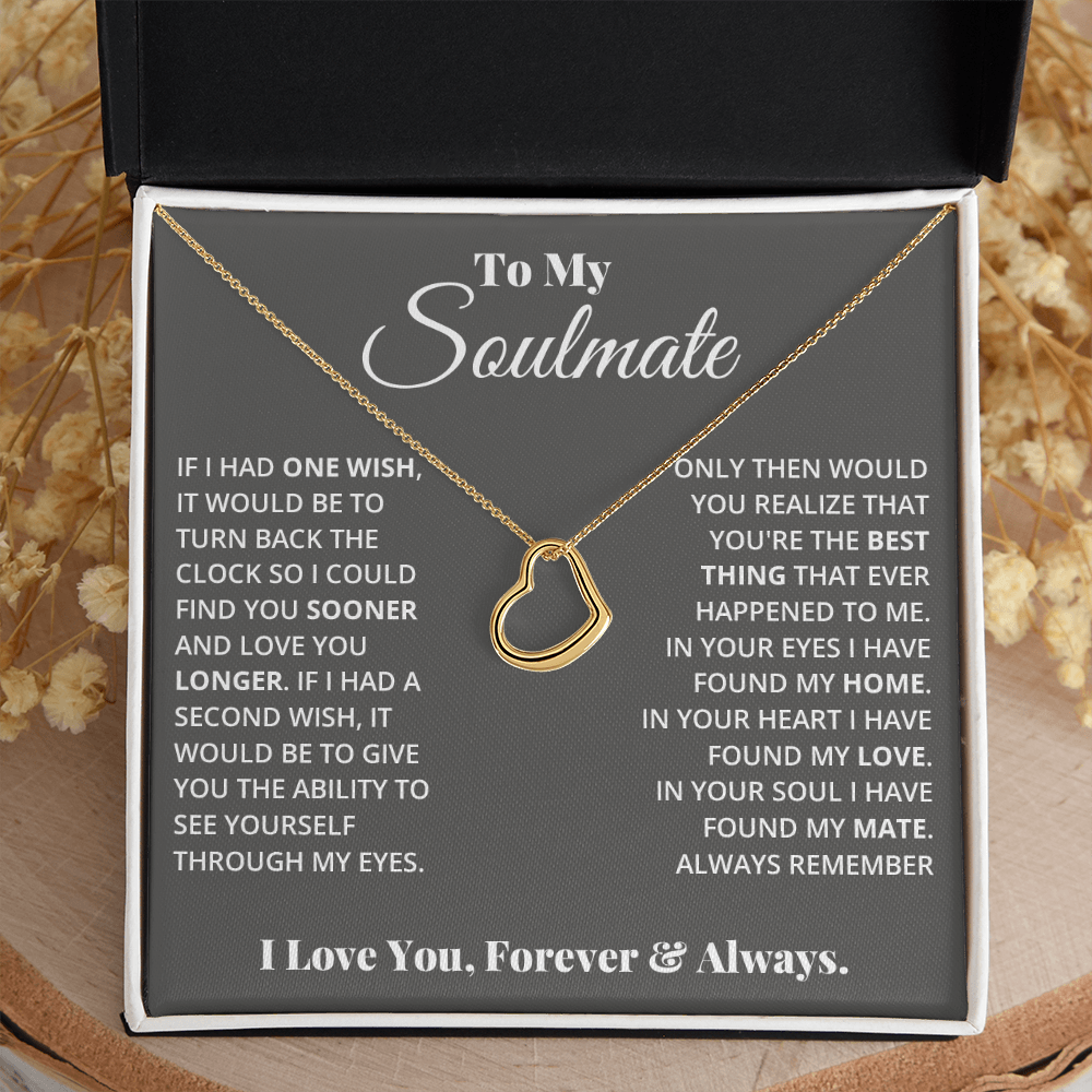 My Forever - Delicate Heart Necklace 2