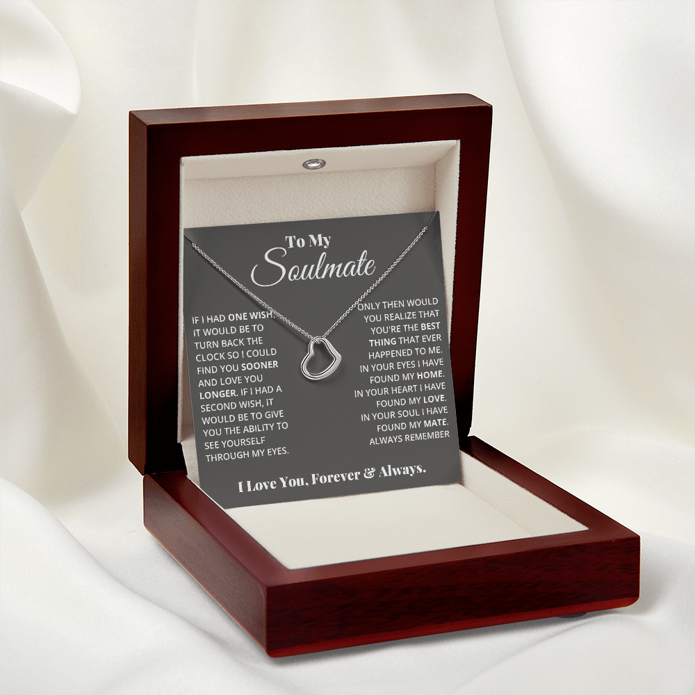 My Forever - Delicate Heart Necklace 2