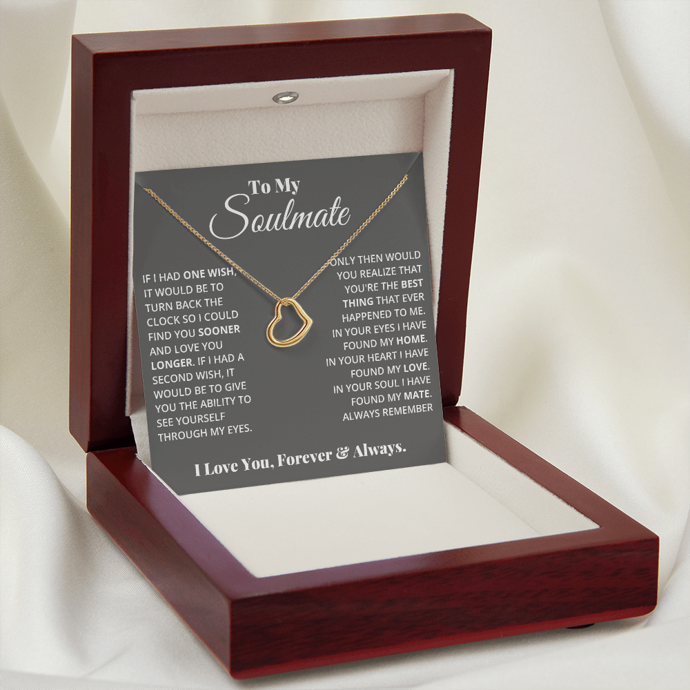 My Forever - Delicate Heart Necklace 2