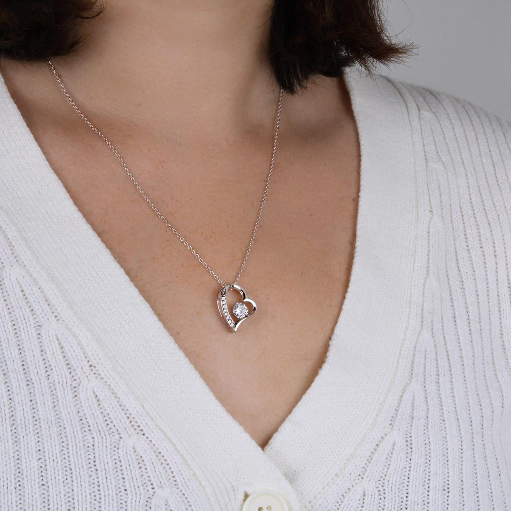 TO MY GIRLFRIEND FOREVER LOVE NECKLACE GIFT SET - GRINCH