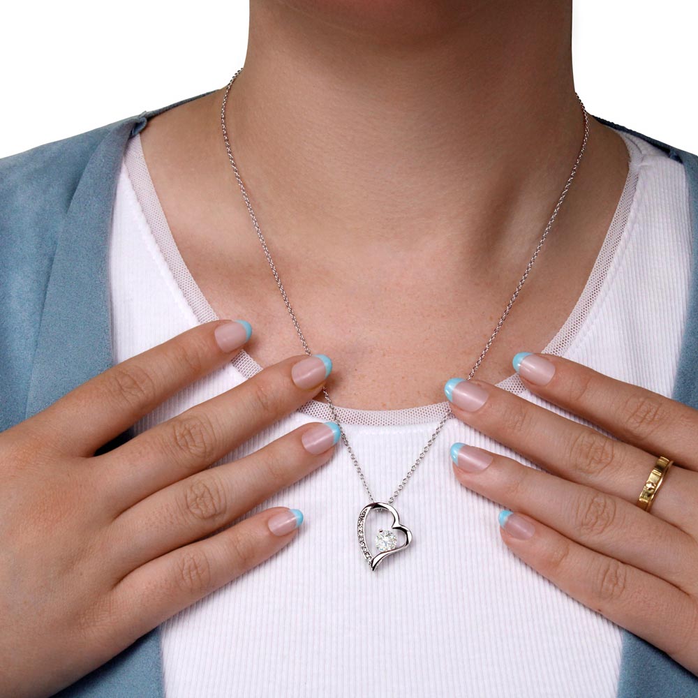 TO MY SEXY WIFE FOREVER LOVE NECKLACE GIFT SET - GRINCH