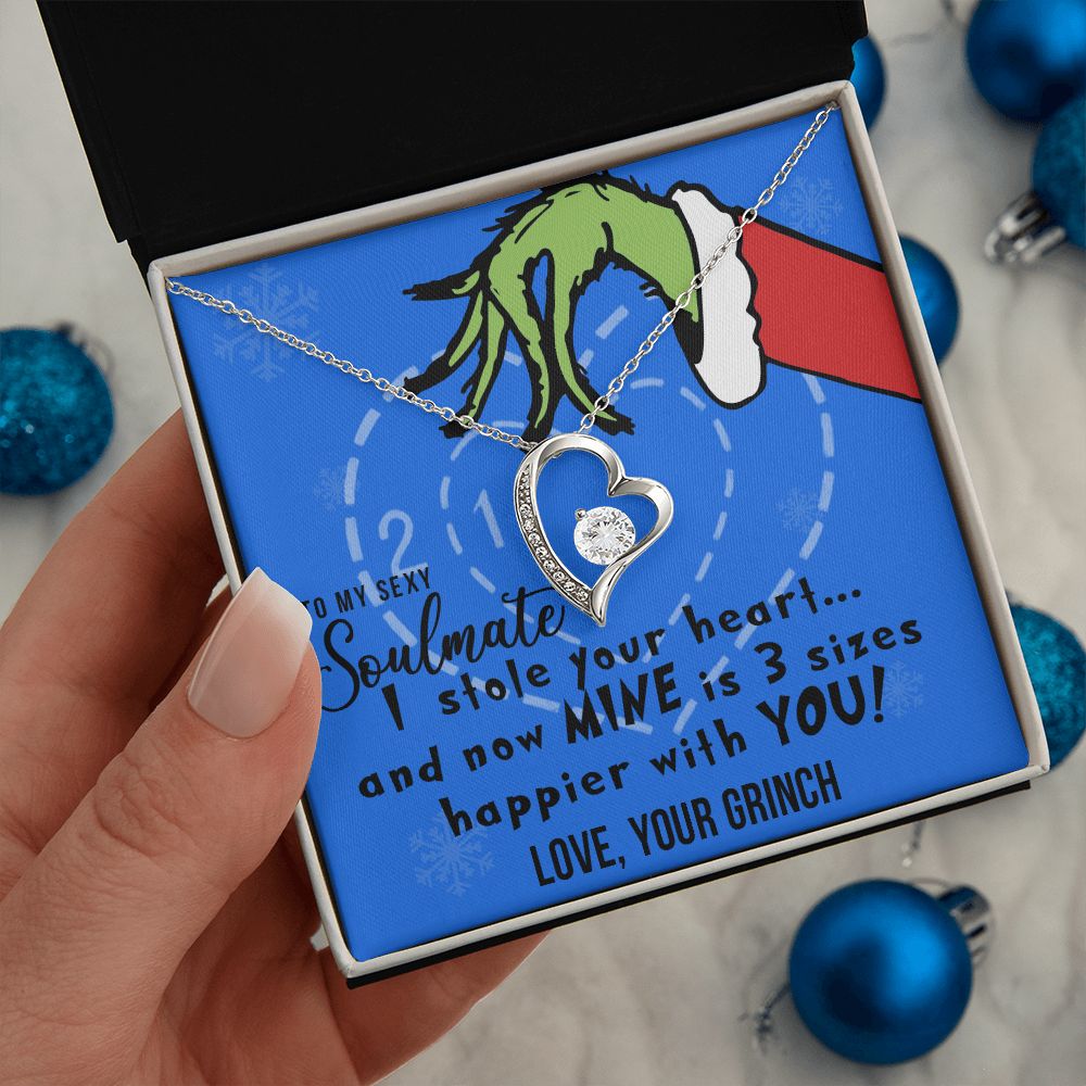 to-my sexy soulmate, i stole your heart, heart pendant necklace_artwork_original_artwork FOREVER LOVE NECKLACE GIFT SET