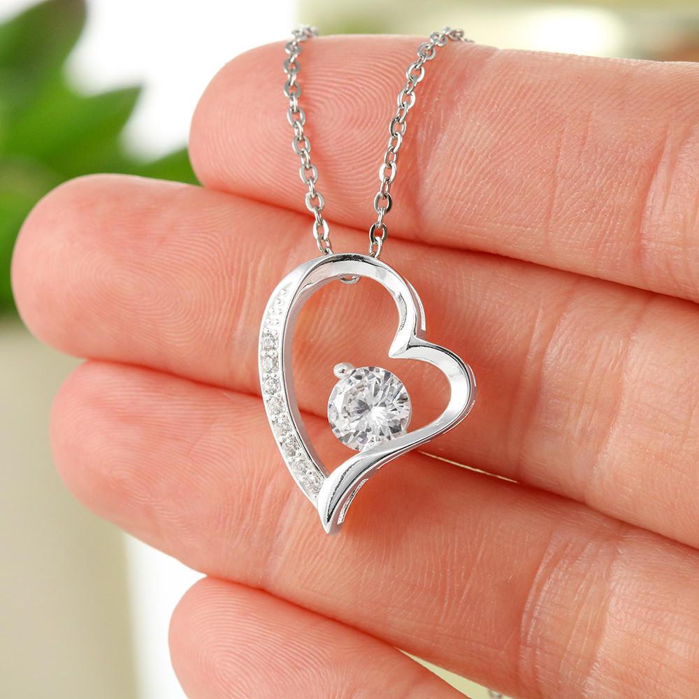 Graduation 2021, To Granddaughter, Heart Necklace, Always Remember, Silver/Gold