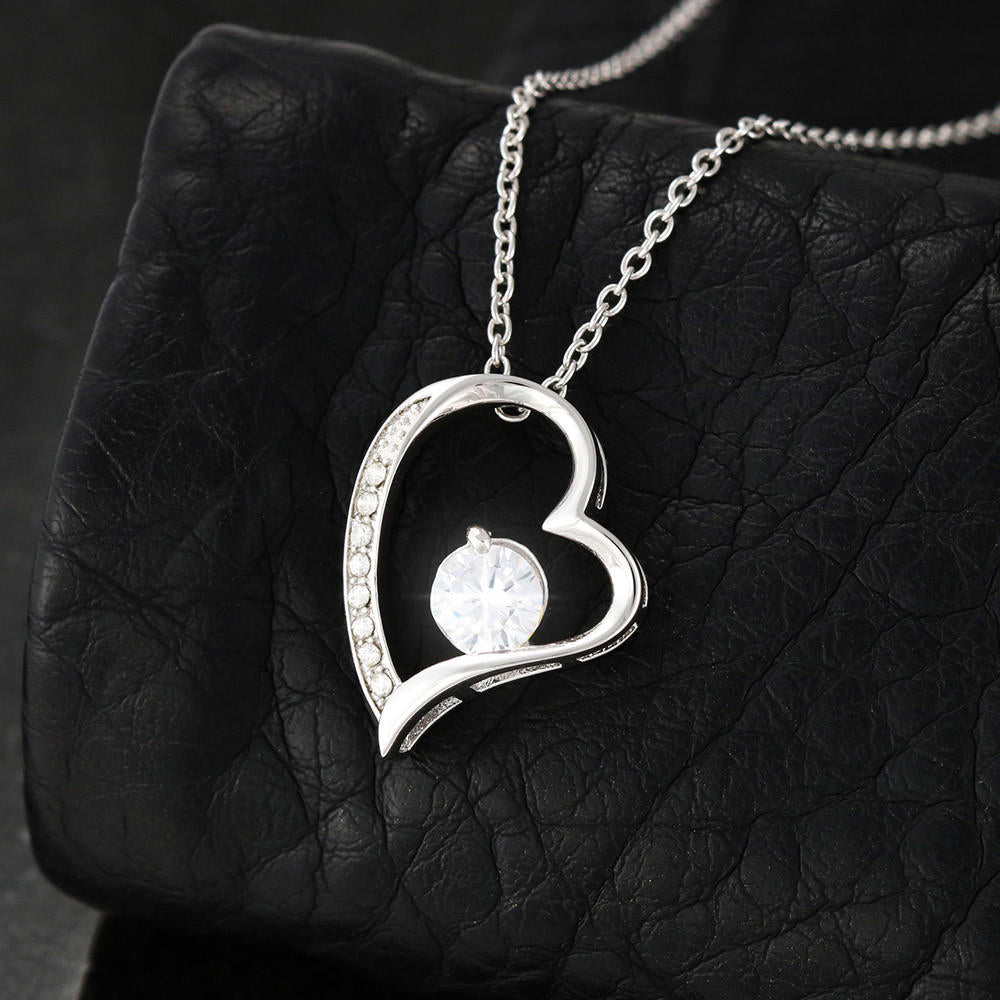 TO MY GIRLFRIEND FOREVER LOVE NECKLACE GIFT SET - GRINCH