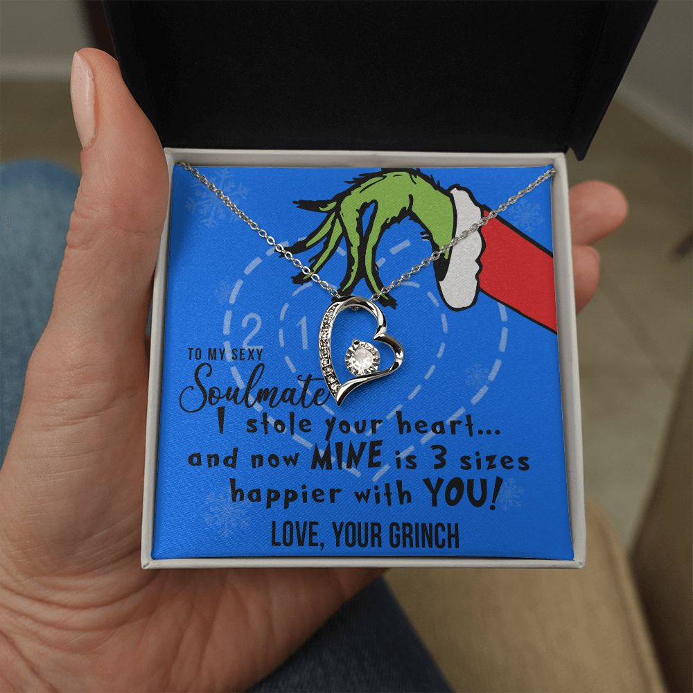 to-my sexy soulmate, i stole your heart, heart pendant necklace_artwork_original_artwork FOREVER LOVE NECKLACE GIFT SET