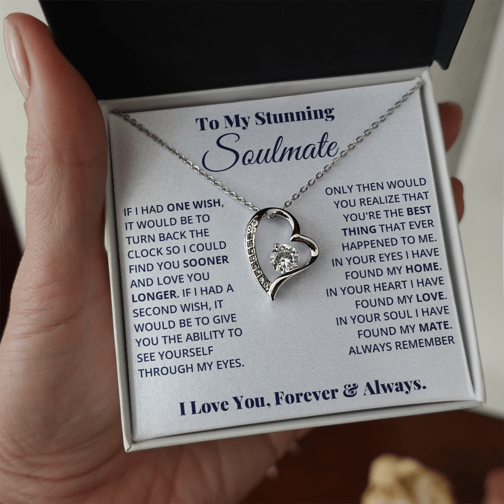 Soulmate - Stunning - Forever Love Necklace