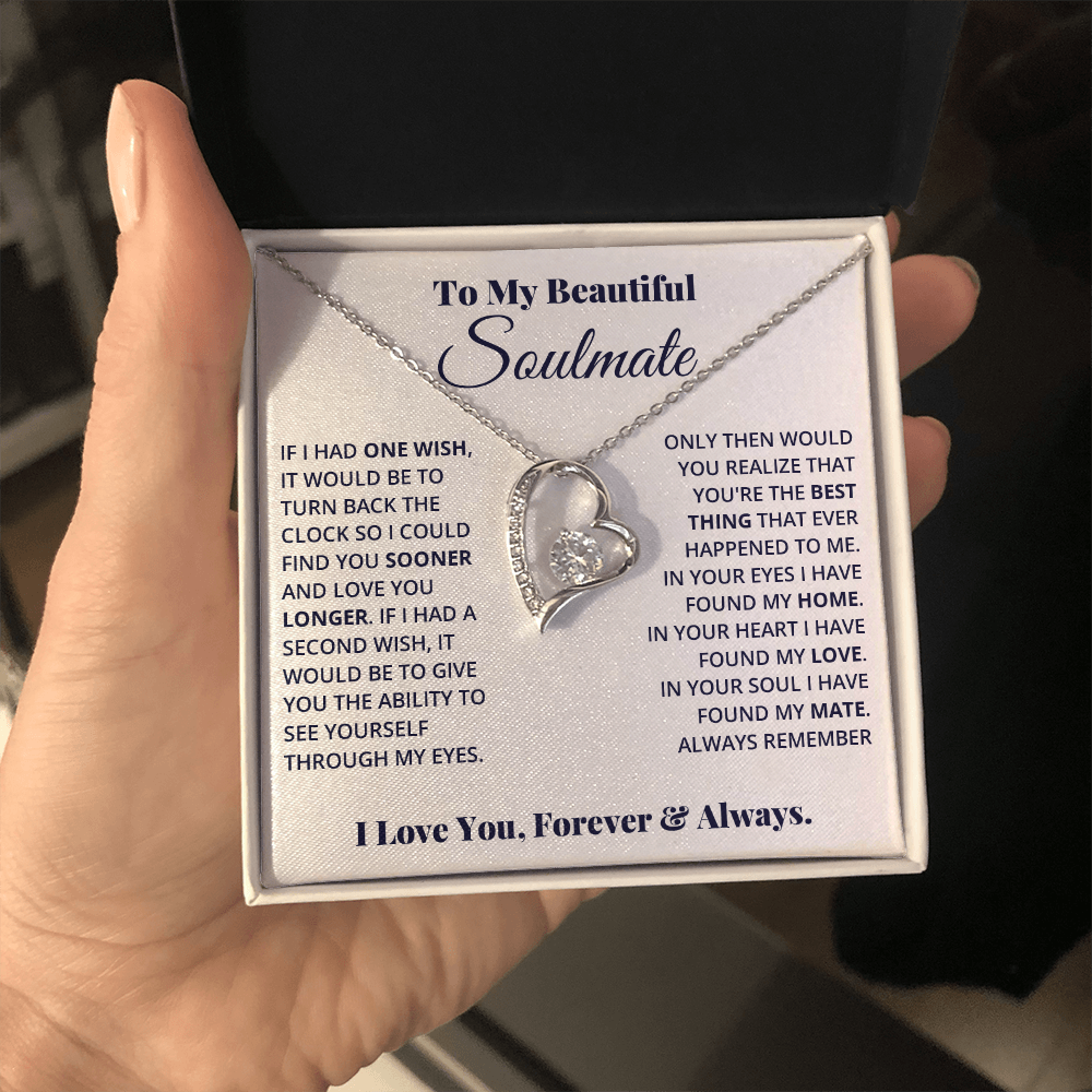 Soulmate - Found You - Forever Love Necklace