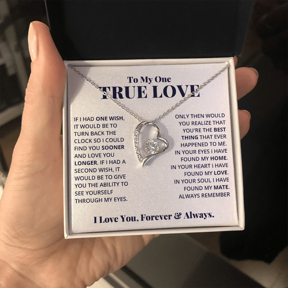 Soulmate - True Love - Forever Love Necklace