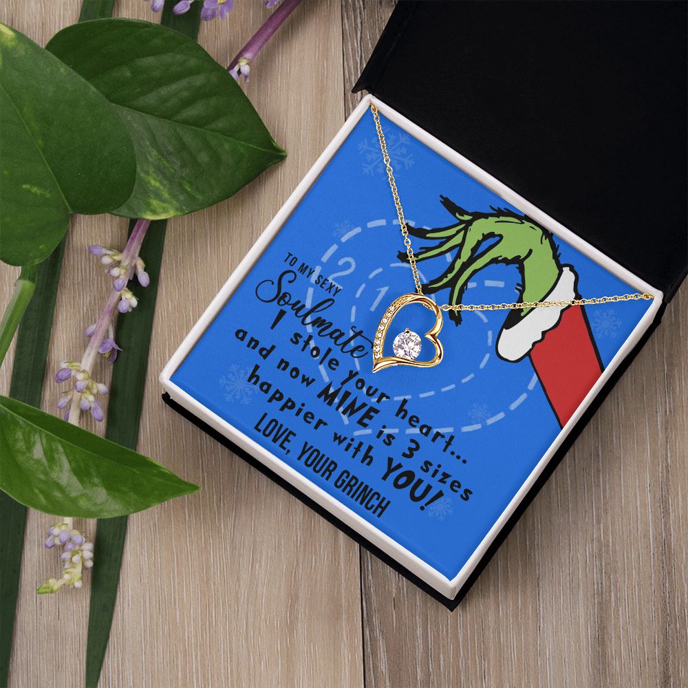 to-my sexy soulmate, i stole your heart, heart pendant necklace_artwork_original_artwork FOREVER LOVE NECKLACE GIFT SET