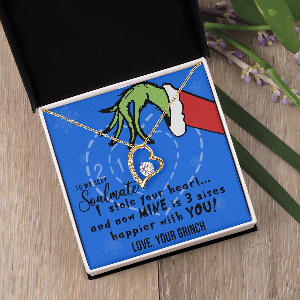 to-my sexy soulmate, i stole your heart, heart pendant necklace_artwork_original_artwork FOREVER LOVE NECKLACE GIFT SET