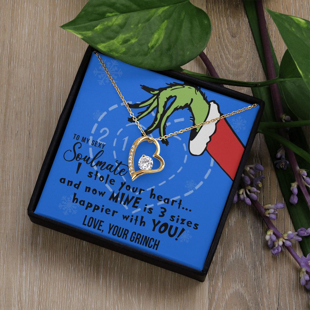 to-my sexy soulmate, i stole your heart, heart pendant necklace_artwork_original_artwork FOREVER LOVE NECKLACE GIFT SET