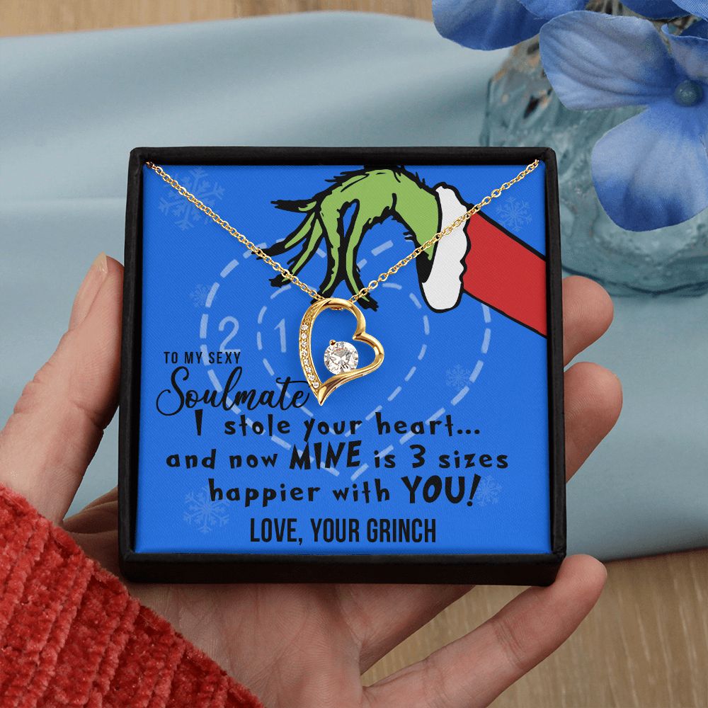 to-my sexy soulmate, i stole your heart, heart pendant necklace_artwork_original_artwork FOREVER LOVE NECKLACE GIFT SET
