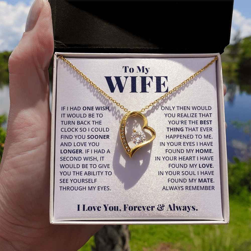 Wife - Your Heart Necklace