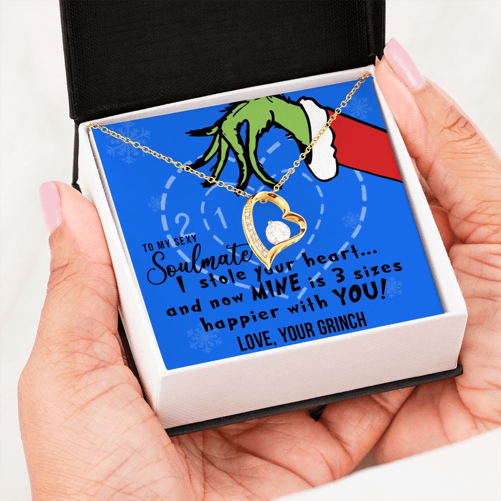 to-my sexy soulmate, i stole your heart, heart pendant necklace_artwork_original_artwork FOREVER LOVE NECKLACE GIFT SET