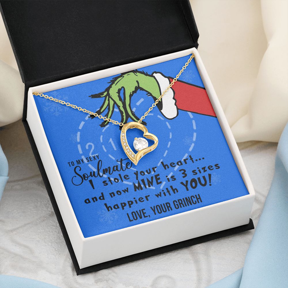 to-my sexy soulmate, i stole your heart, heart pendant necklace_artwork_original_artwork FOREVER LOVE NECKLACE GIFT SET