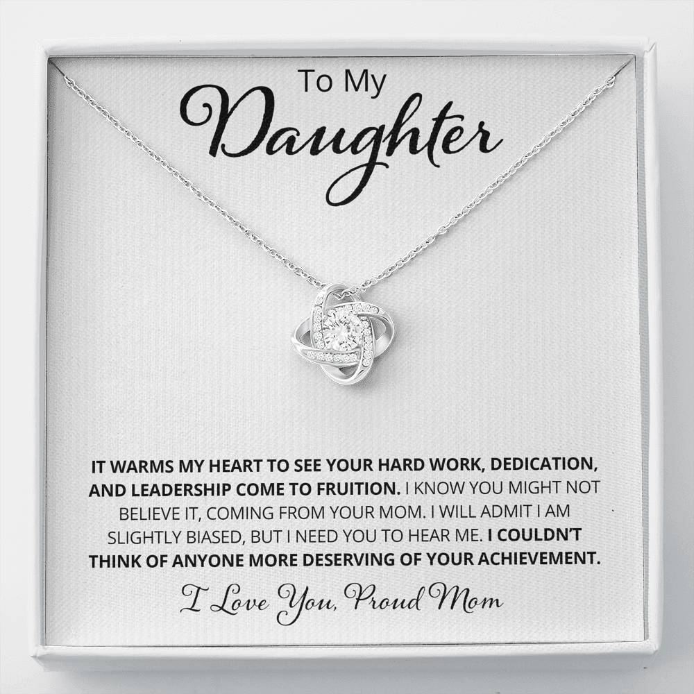 To My Daughter - It Warms My Heart