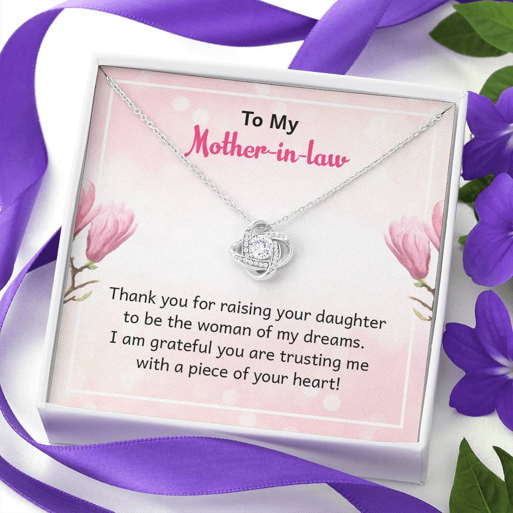 To My Mother-in-law - A Piece of Your Heart - Necklace