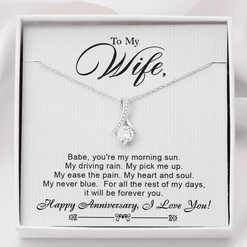 Wife, Babe You're My Morning Sun, Beauty Necklace