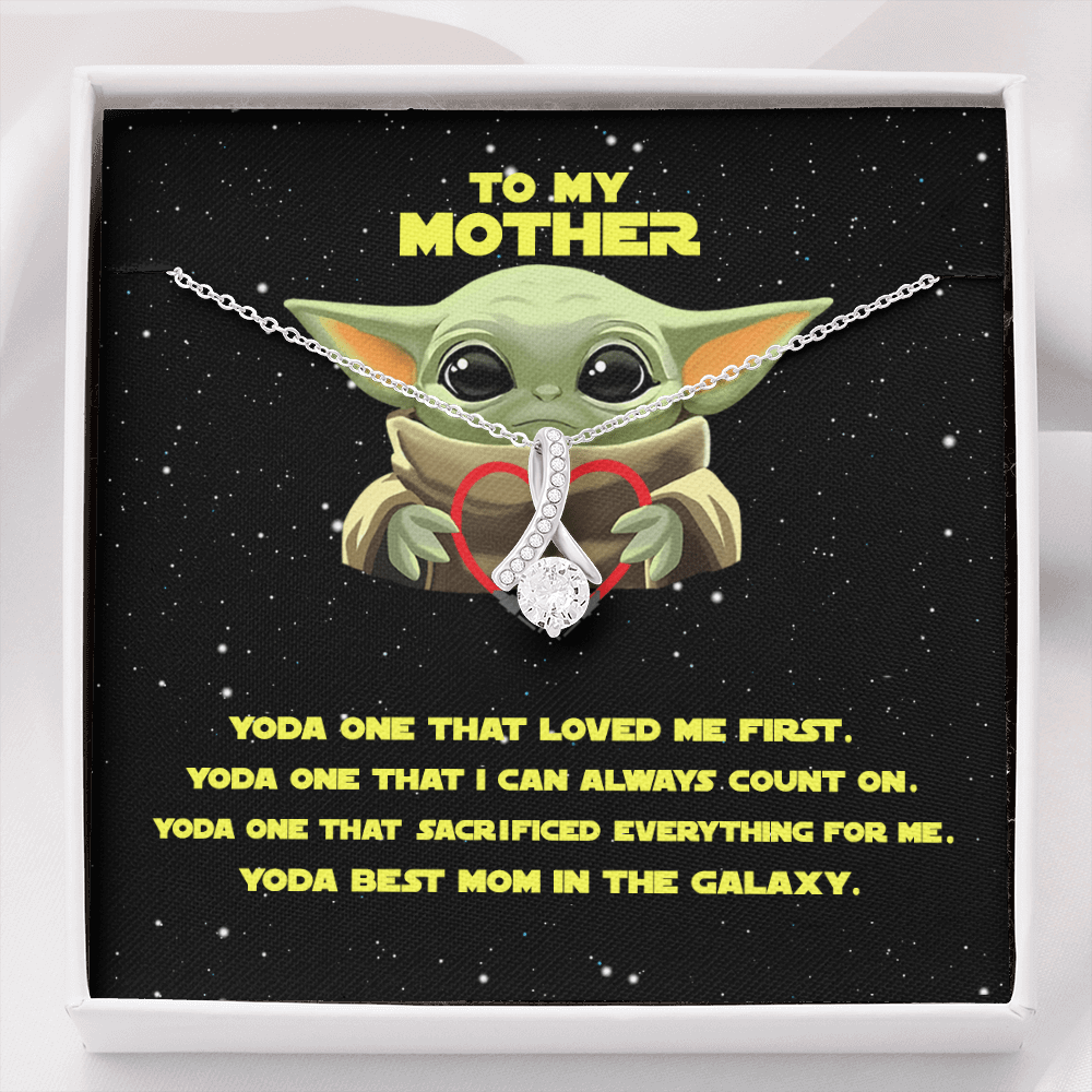 Yoda Best Mom, Alluring Beauty Necklace, Stars