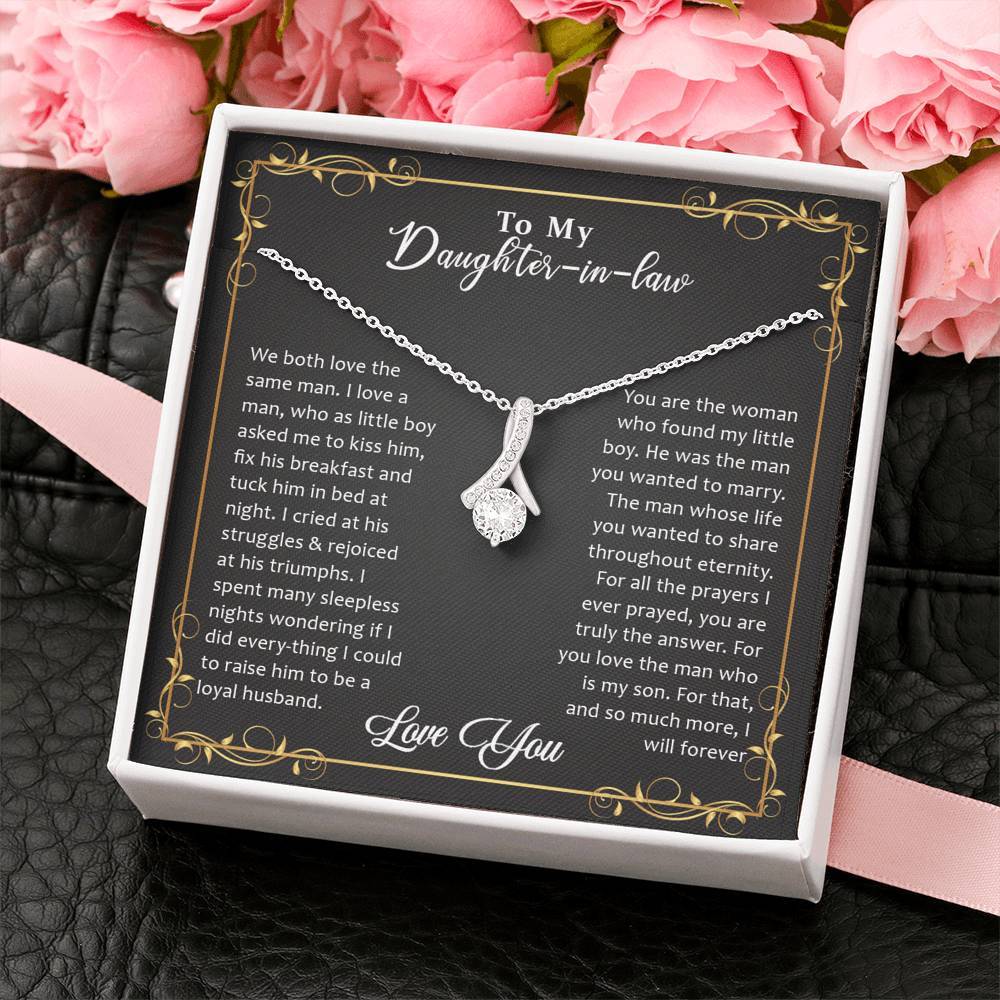 Daughter-in-Law, We Both Love the Same Man, Beauty Necklace