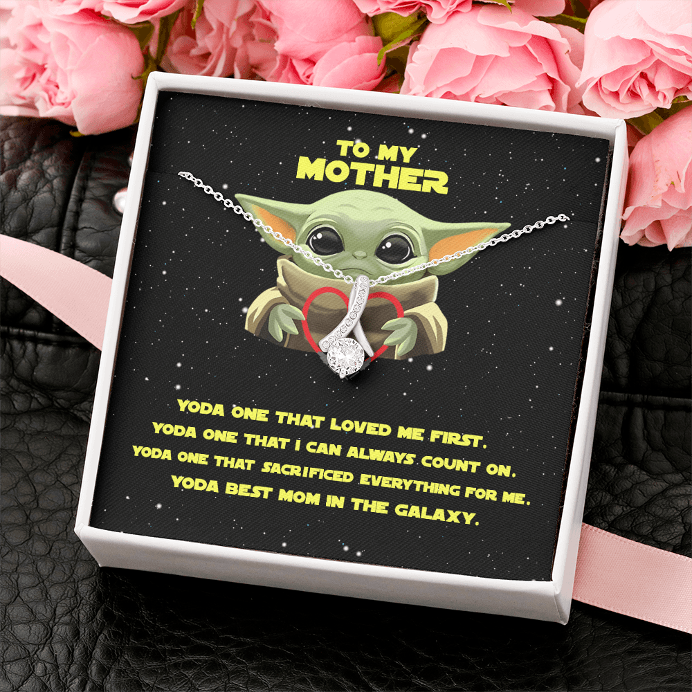 Yoda Best Mom, Alluring Beauty Necklace, Stars