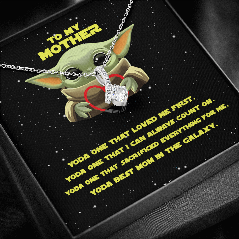 Yoda Best Mom, Alluring Beauty Necklace, Stars