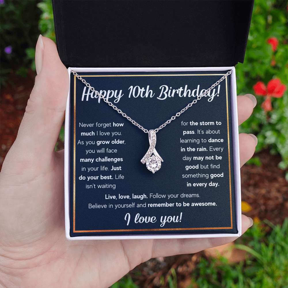 10TH BIRTHDAY ALLURING NECKLACE GIFT SET
