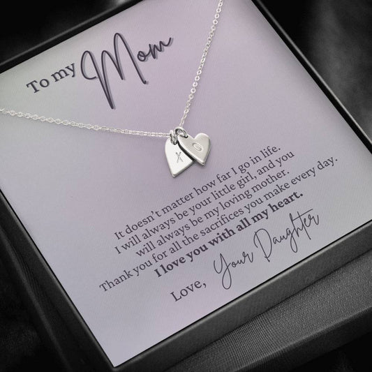 To My Mom - Your Little Girl - Necklace