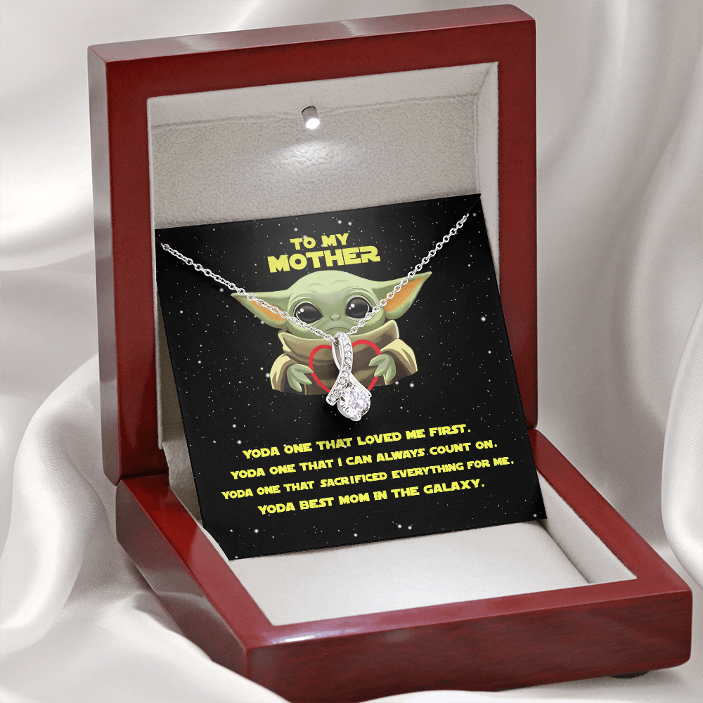 Yoda Best Mom, Alluring Beauty Necklace, Stars