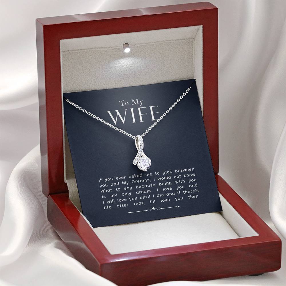 To My Wife - You're My Dream - Necklace