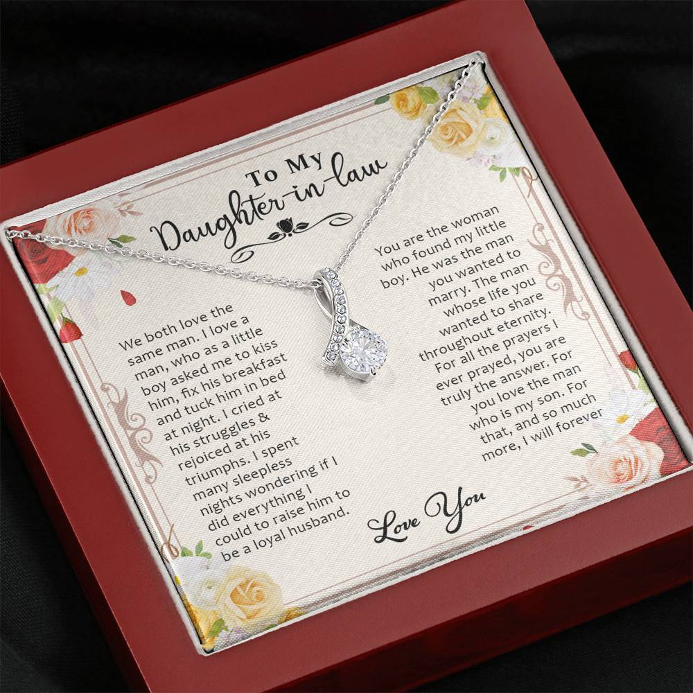 Daughter-in-Law, We Both Love the Same Man, Beauty Necklace