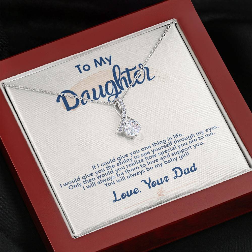 To My Daughter - Always Be My Baby Girl - Necklace