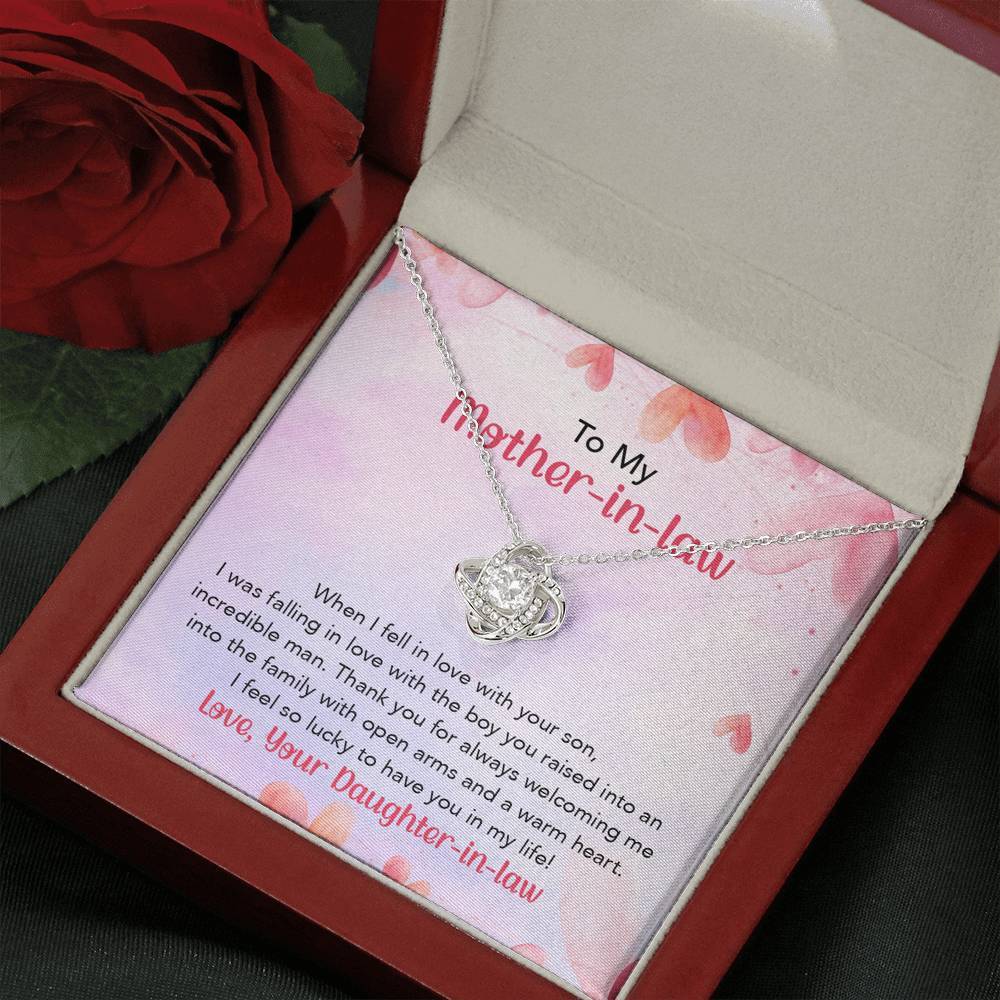 To My Mother-in-law - Welcoming Me Into The Family - Necklace