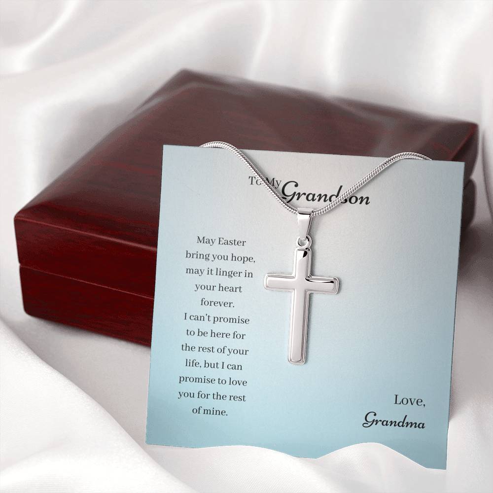 To My Grandson - Bring You Hope - Necklace