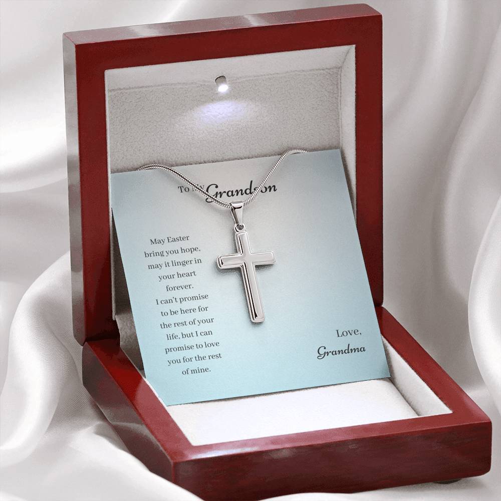 To My Grandson - Bring You Hope - Necklace