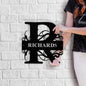 Metal Wall Art, Personalized, Monogram Family Name