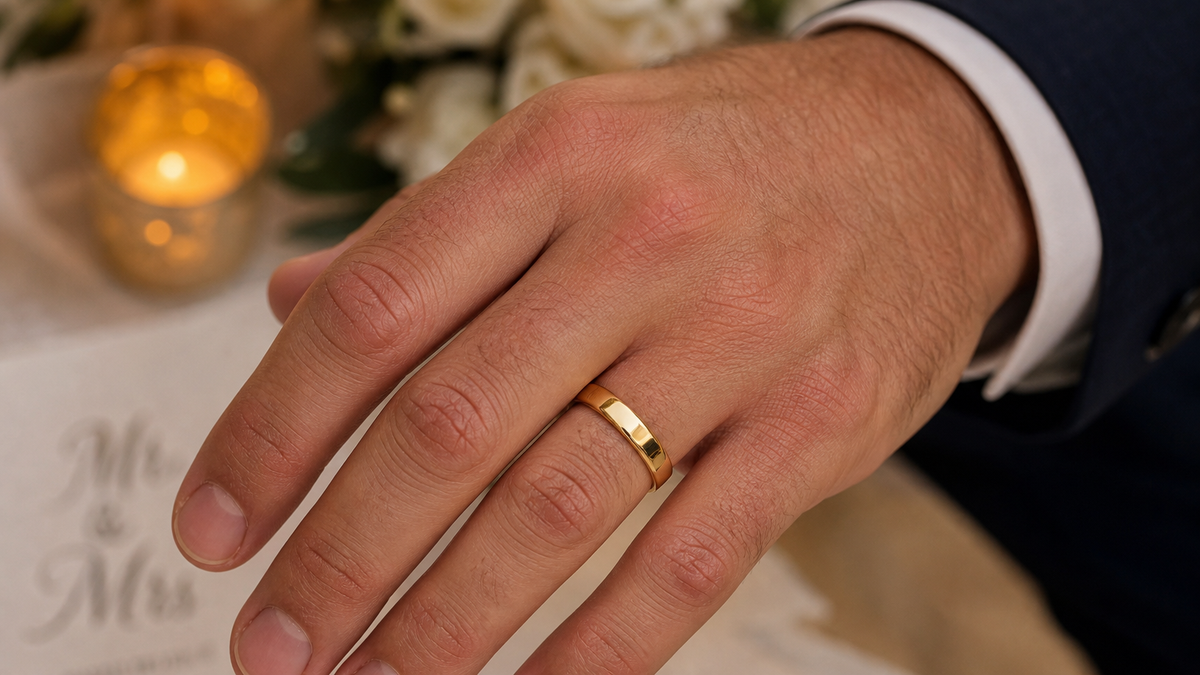 Mens Gold Wedding Bands: A Symbol of Everlasting Love