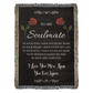 To My Soulmate - Heirloom Woven Blanket