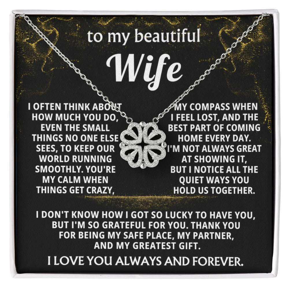 To My Wife, I'm so grateful for you, my love.